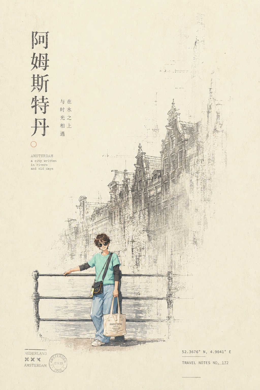 漫画《阿姆斯特丹》：在水之上，与时光相遇。