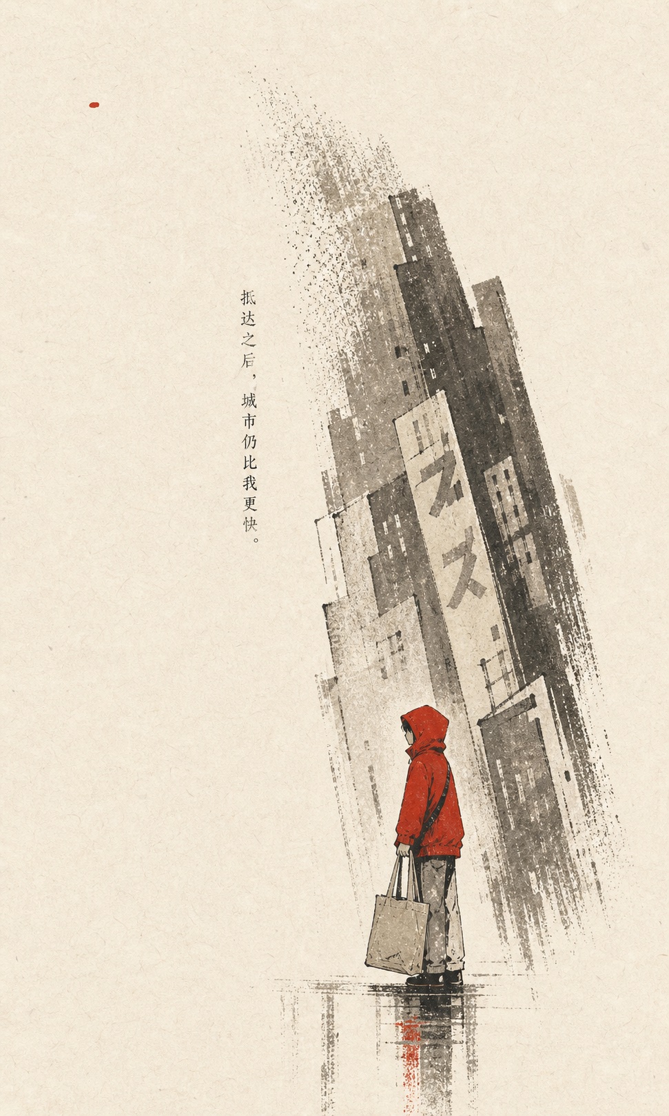 漫画《抵达之后》：抵达之后，城市仍比我更快。