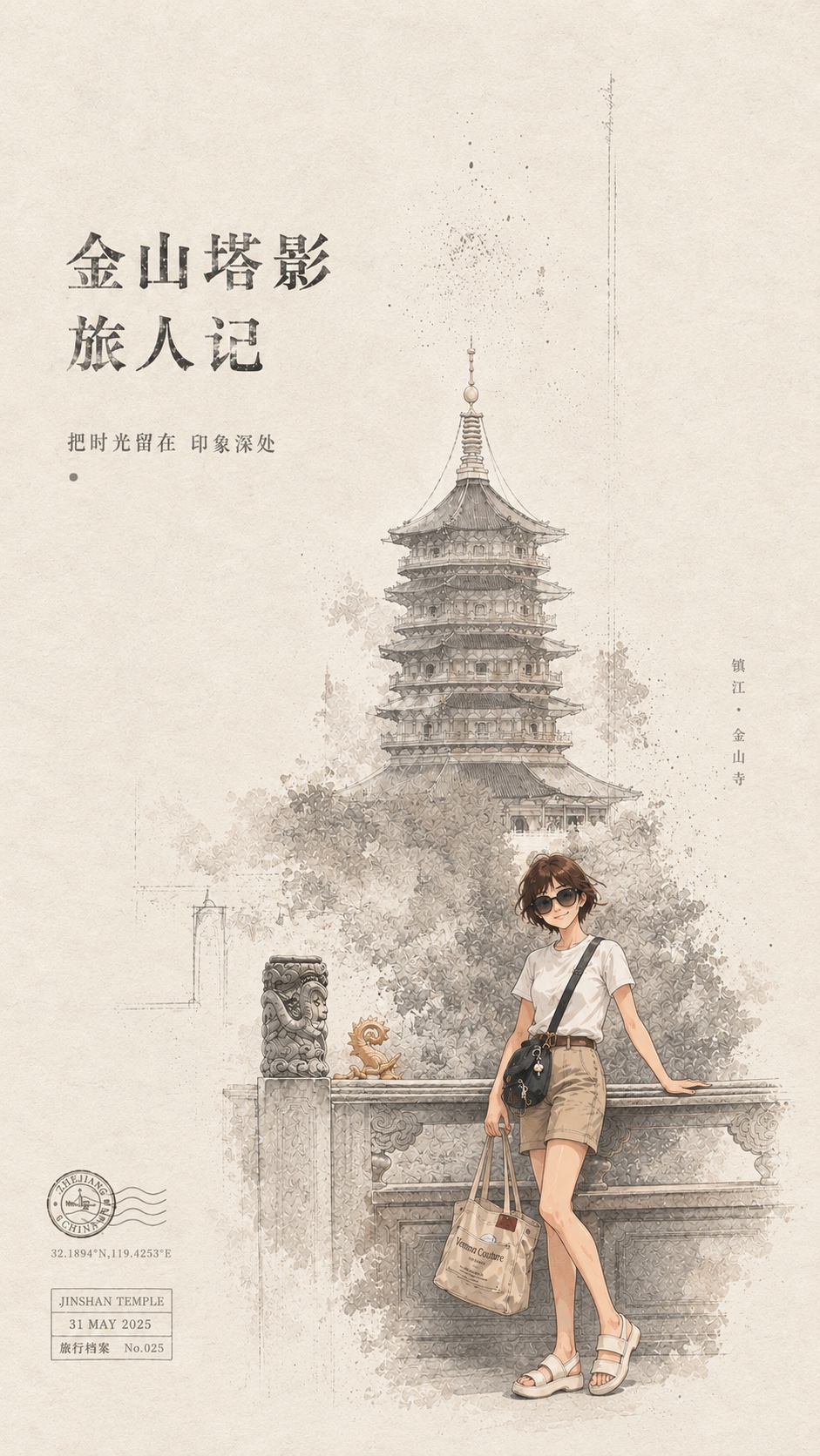 漫画《金山塔影》：把时光留在印象深处。